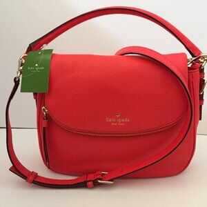Kate Spade Small Devin Cobble Hill in Geranium BNWT MSRP $298.00